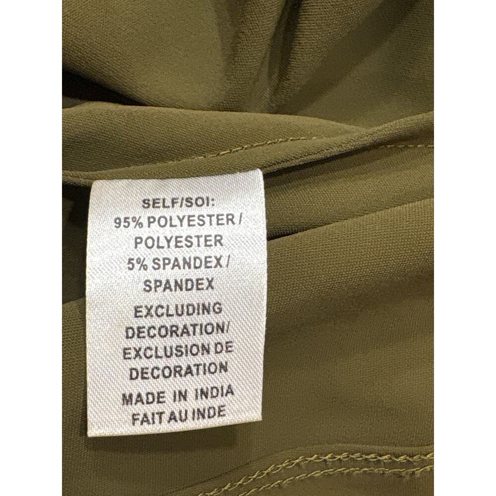 Haute Hippie Olive Green Sleeveless Dress SizeS - Picture 5 of 6